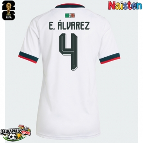 Meksiko Edson Alvarez #4 Vieraspaita Naisten MM-kisat 2026 Lyhythihainen